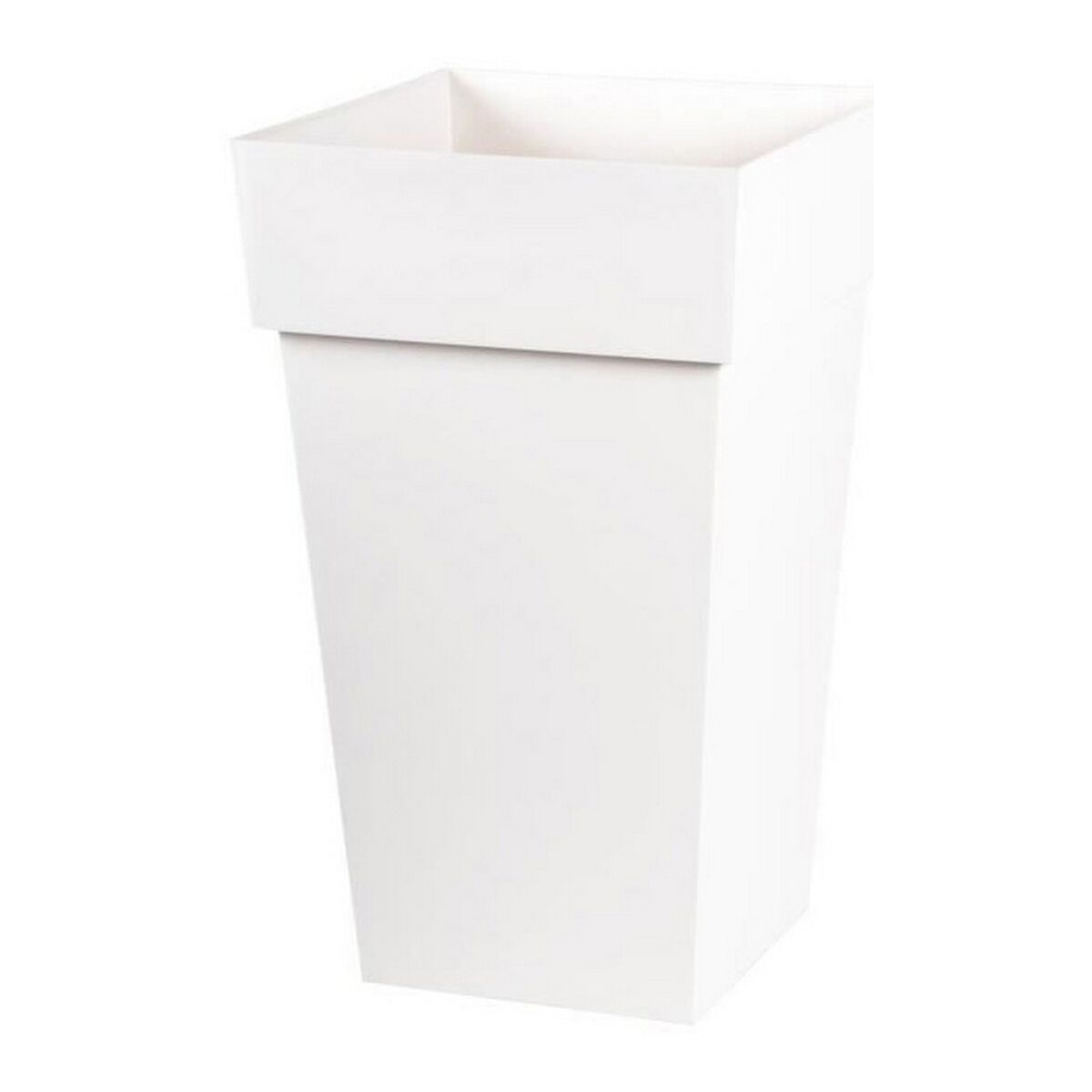 Vaso EDA Tuscan Quadrato Bianco polipropilene (39 x 39 x 65 cm)