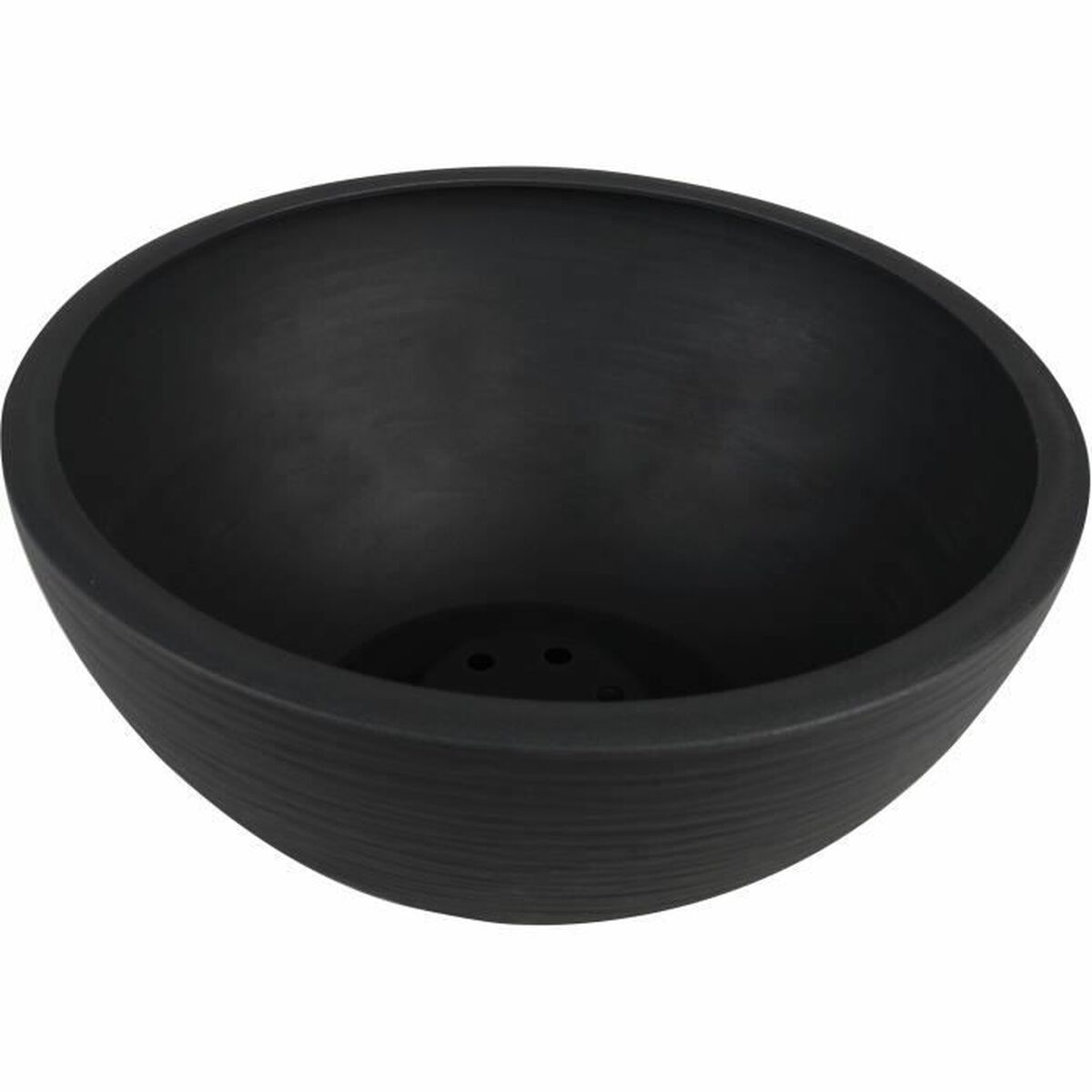 Vaso EDA Nero Antracite Ø 25 cm