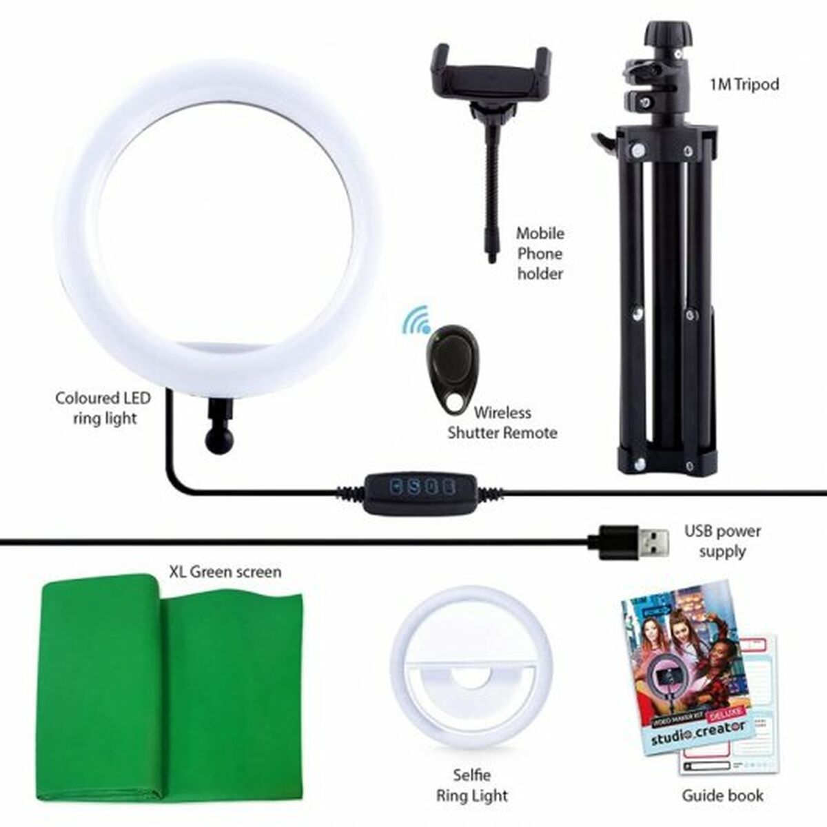 Ring Light per Selfie Canal Toys Studio Creator