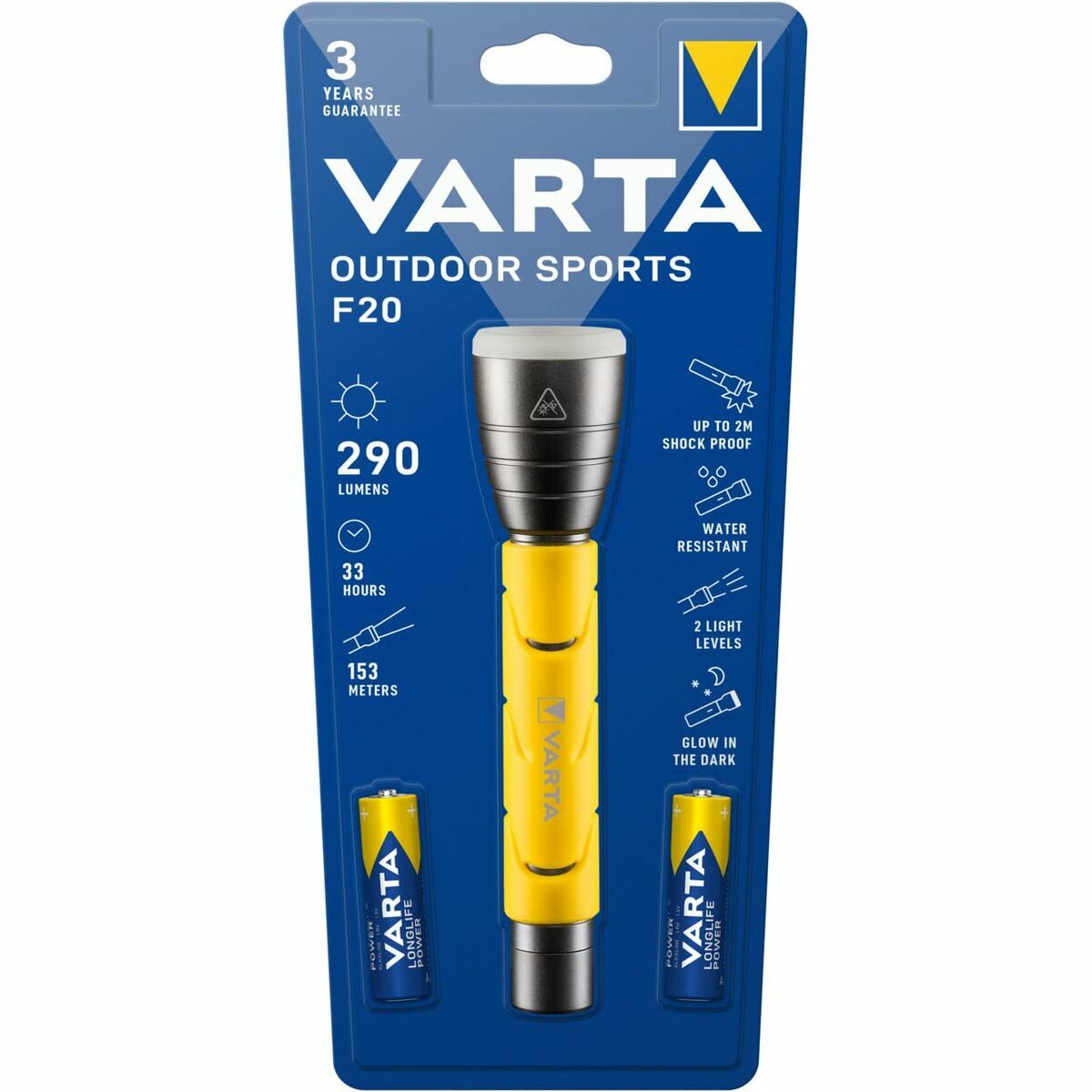 Torcia Varta Giallo