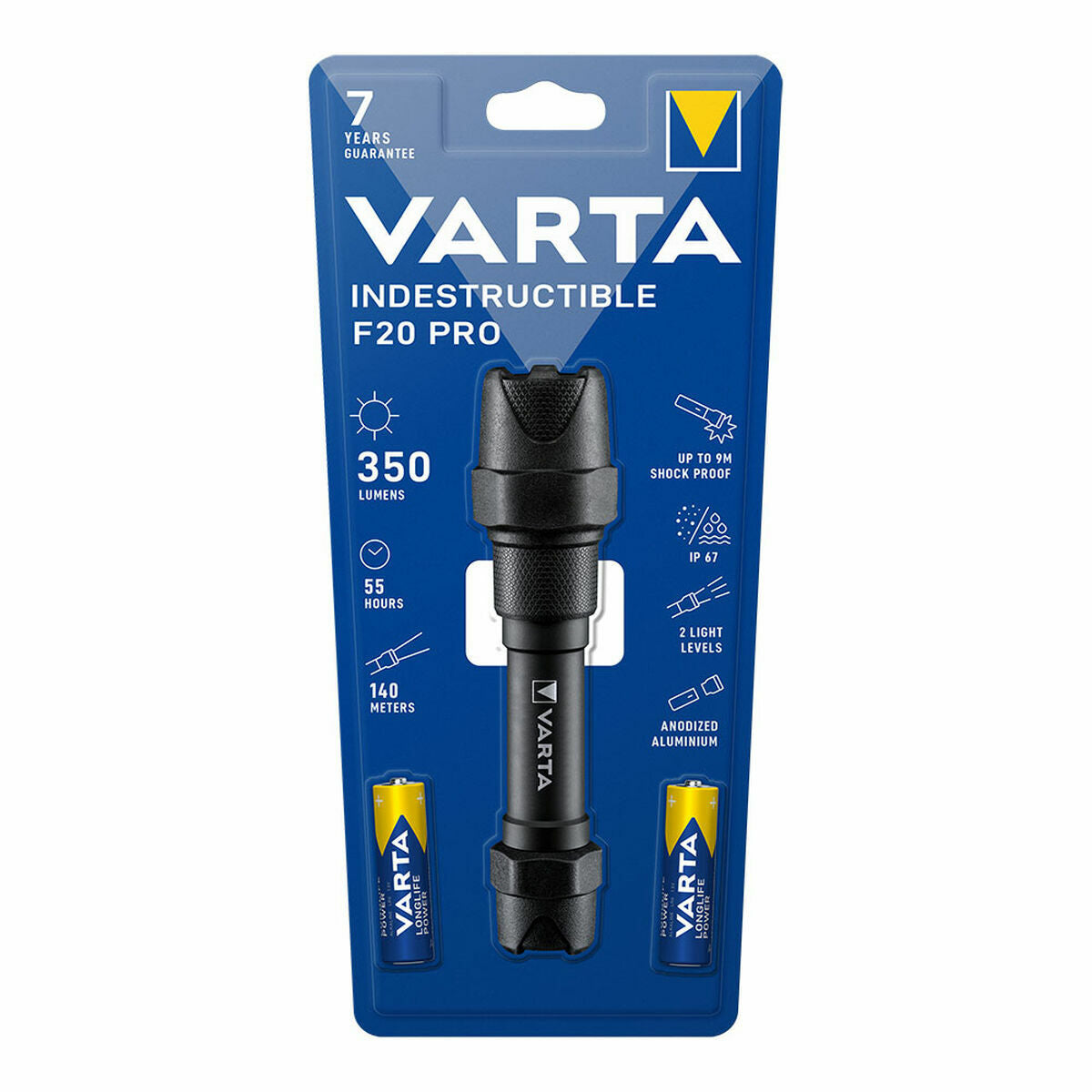 Torcia Varta 18711101421 Nero