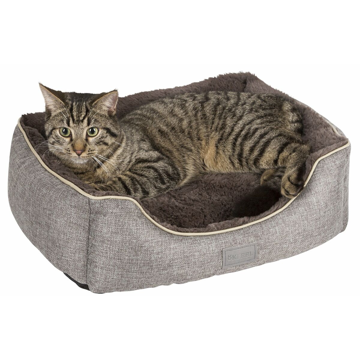 Letto per Cani Kerbl Samuel Grigio 50 x 40 x 15 cm