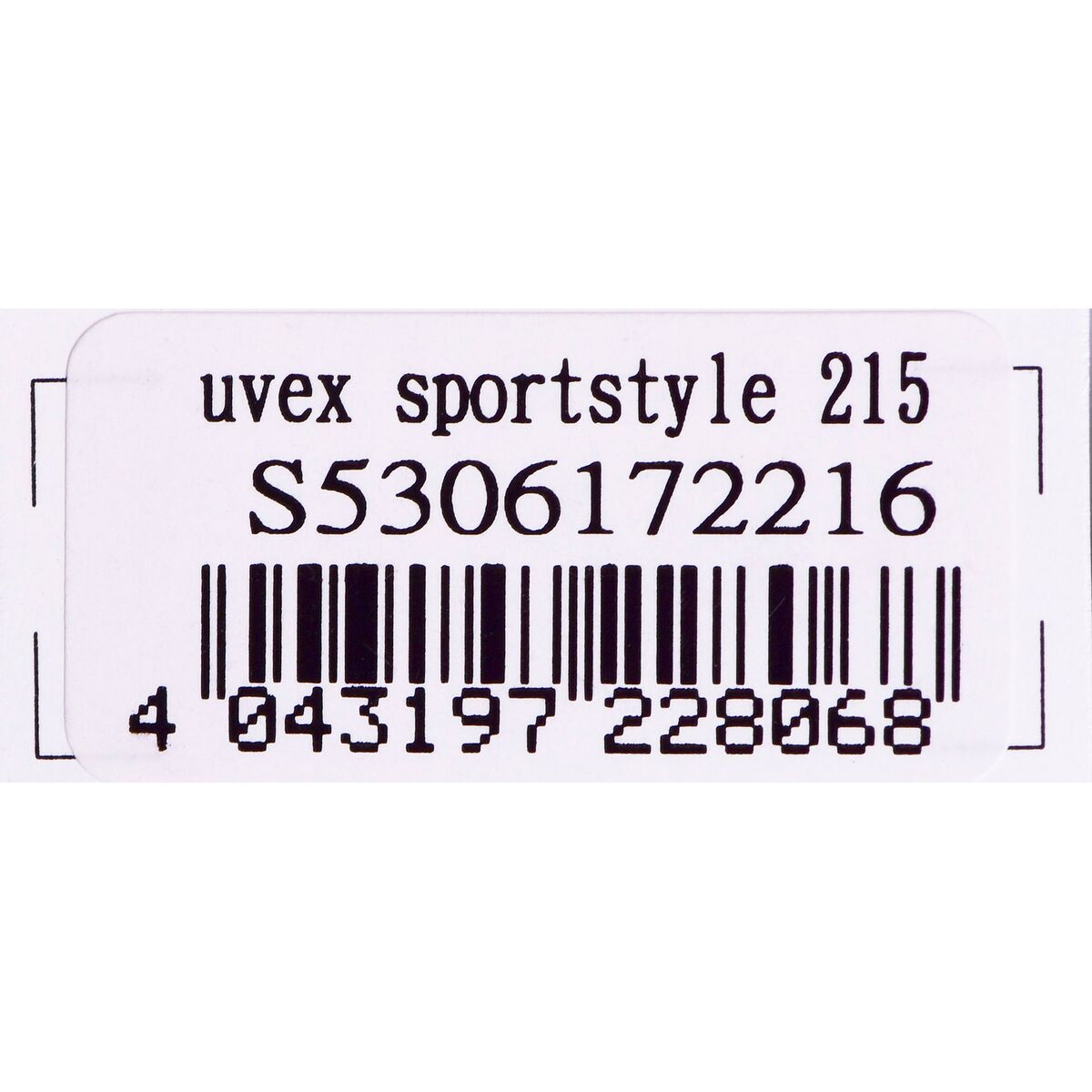 Occhiali da Sole Uvex S530617 Nero Grigio