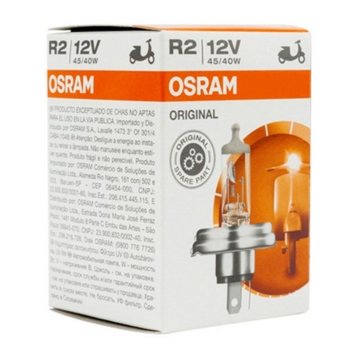 Lampadina per Auto Osram 64183 H4 12V 45/40W