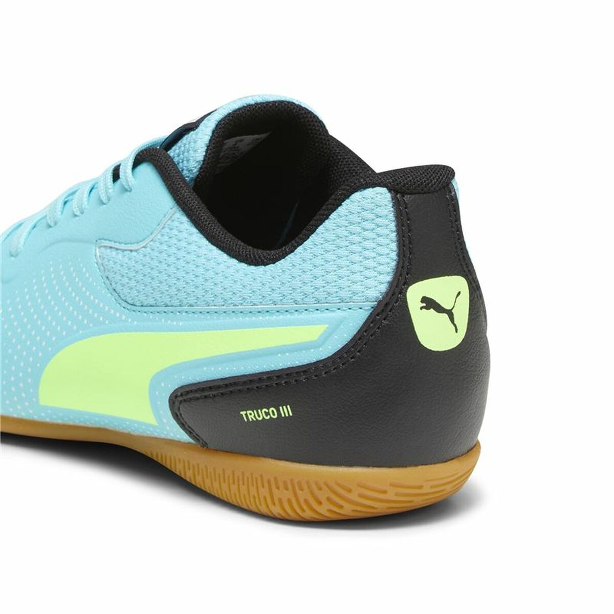 Scarpe da Calcio a 5 per Bambini Puma Truco III Unisex Azzurro