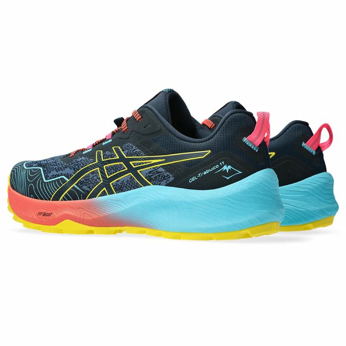 Scarpe da Running per Adulti Asics Gel-Trabuco 11 Montagna Uomo Nero