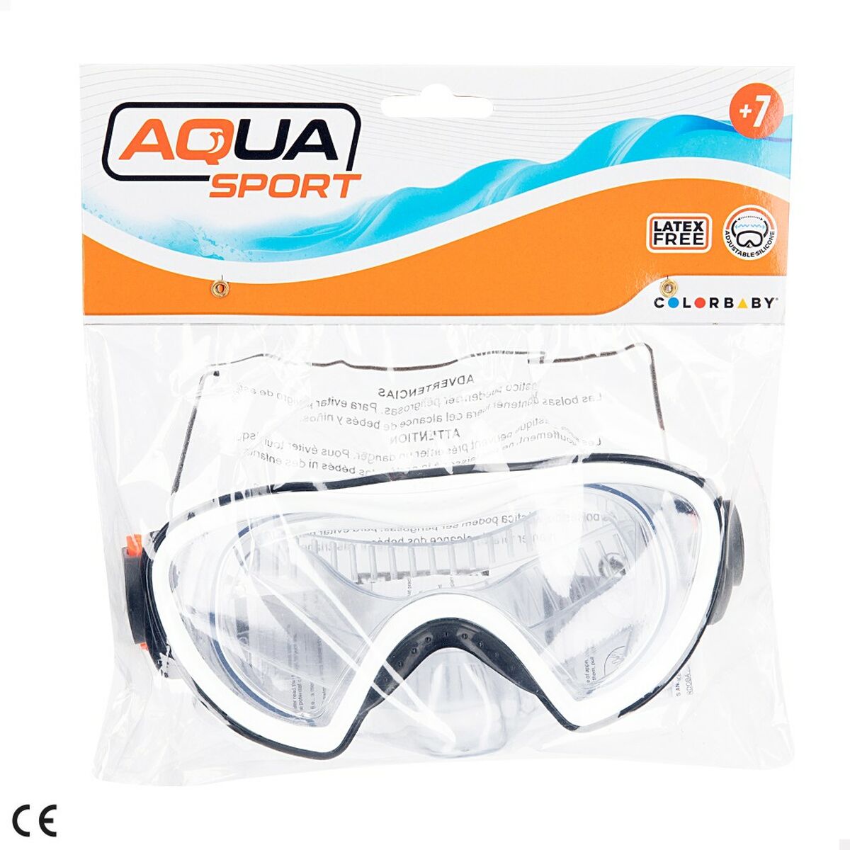 Maschera da Immersione AquaSport (12 Unità) Per bambini
