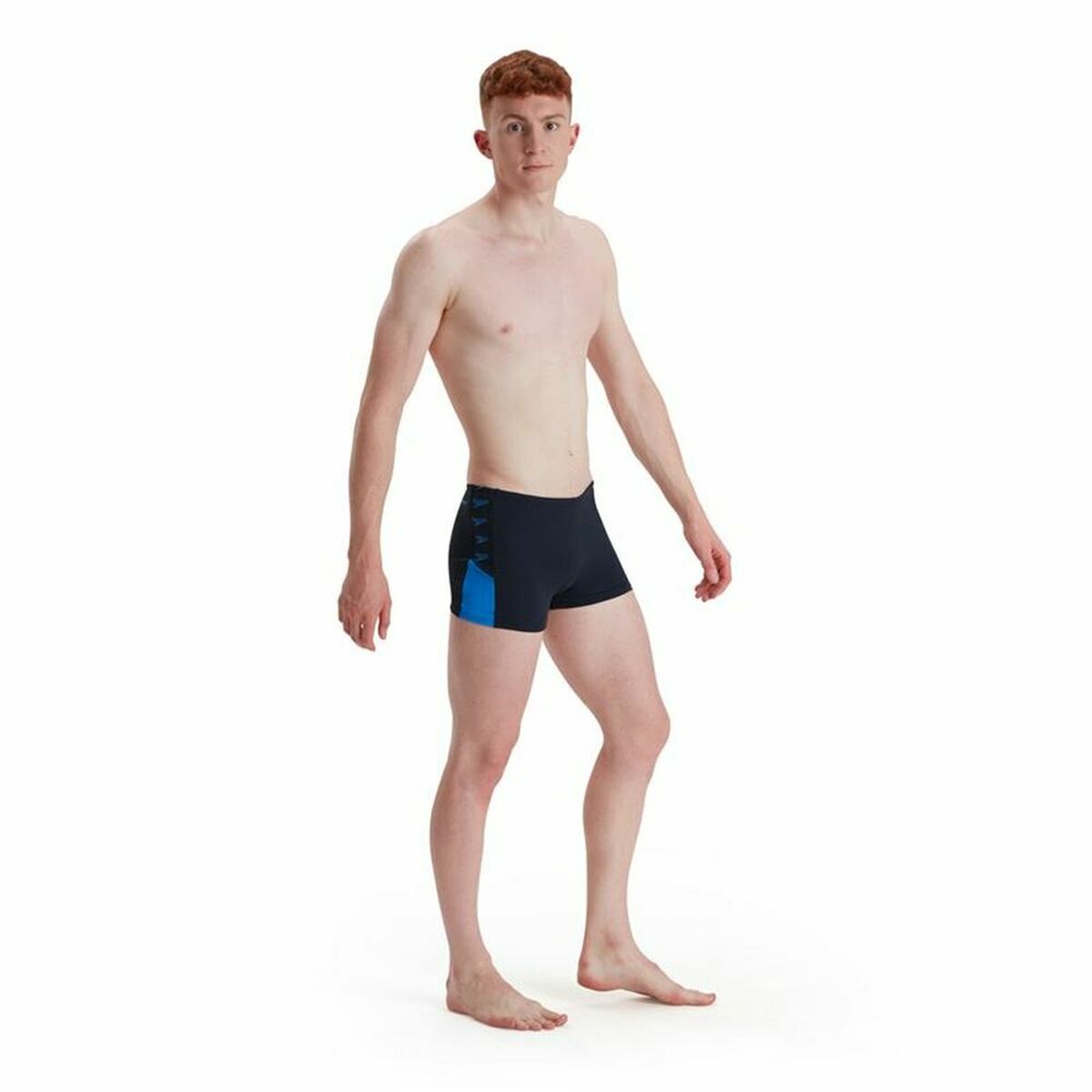 Costume da Bagno Uomo Speedo Boom Logo Splice Blu scuro