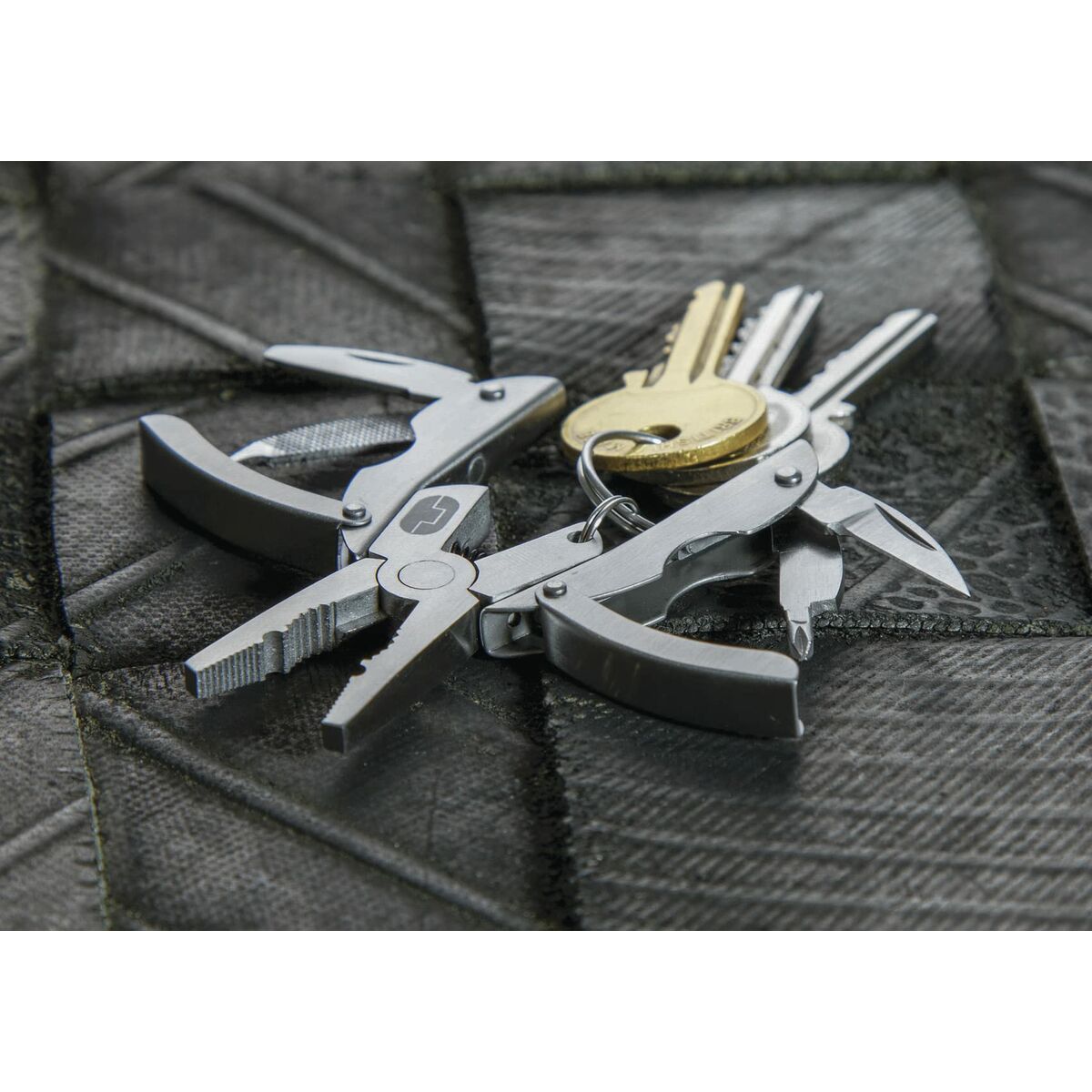 Coltello multiuso True Scarab7 tu204k 7 in 1 Argentata