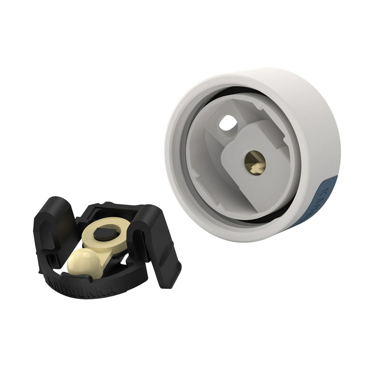 Tazza Thermos con Coperchio Kambukka Olympus Azzurro Acciaio inossidabile 300 ml