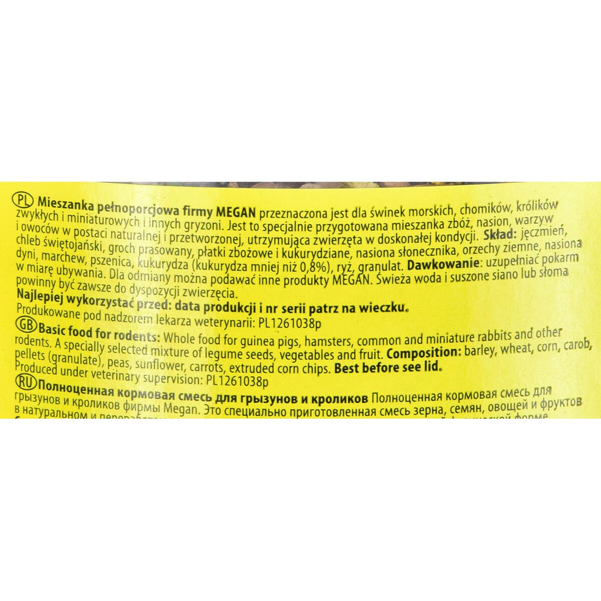 Io penso Megan Roditori 1,6 kg