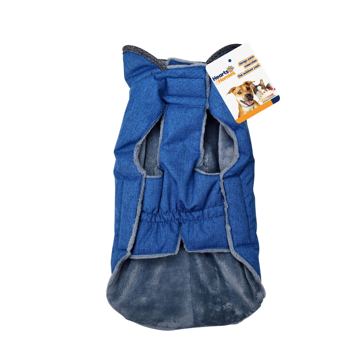 Cappotto per Cani Hearts & Homies BESTIE PETS S Azzurro 25 cm