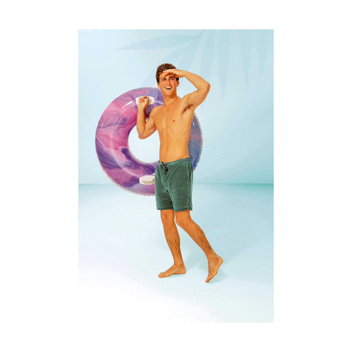 Salvagente Gonfiabile Intex Nature PVC Ø 91 cm