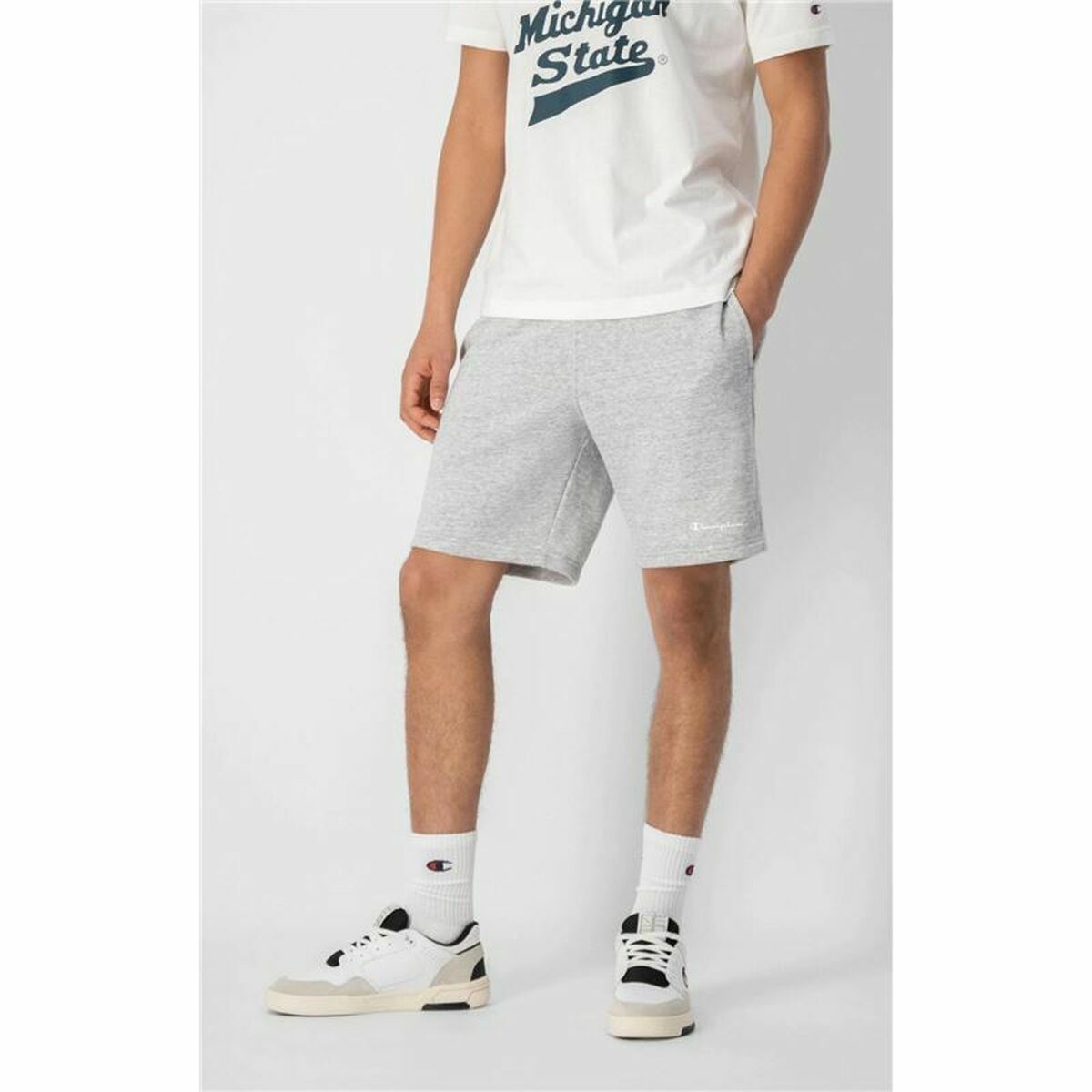 Pantaloncino Sportivo Champion Grigio