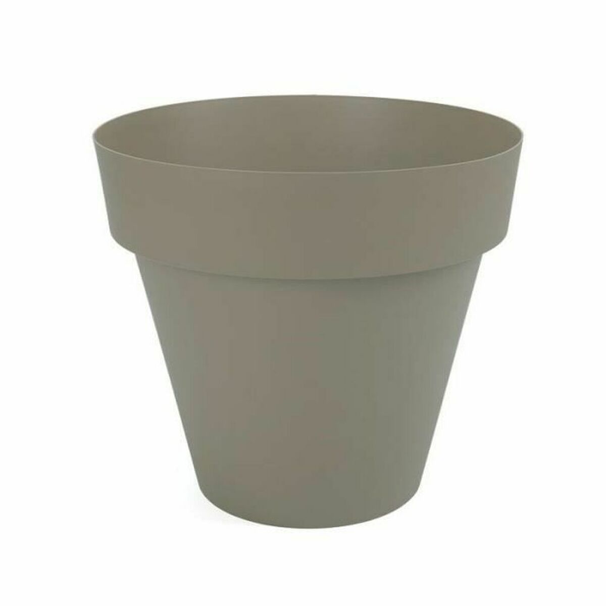 Vaso Plastiken Taupé Plastica Ø 48 x 43 cm