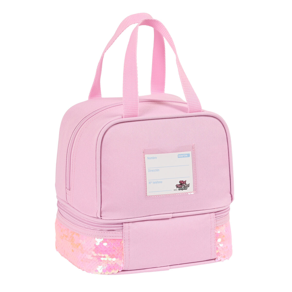 Portamerenda Na!Na!Na! Surprise Sparkles Rosa (20 x 20 x 15 cm)
