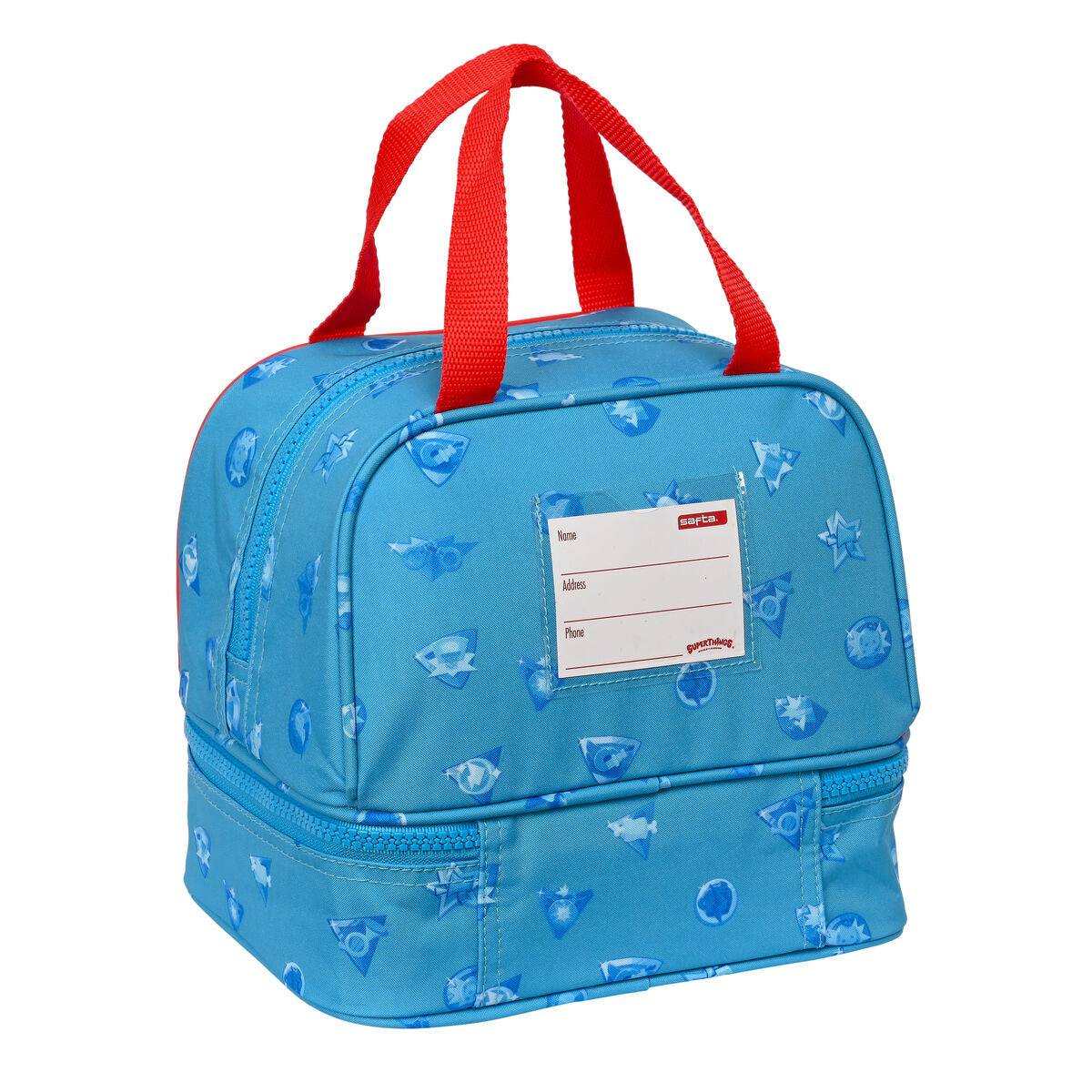 Portamerenda SuperThings Rescue force Azzurro 20 x 20 x 15 cm