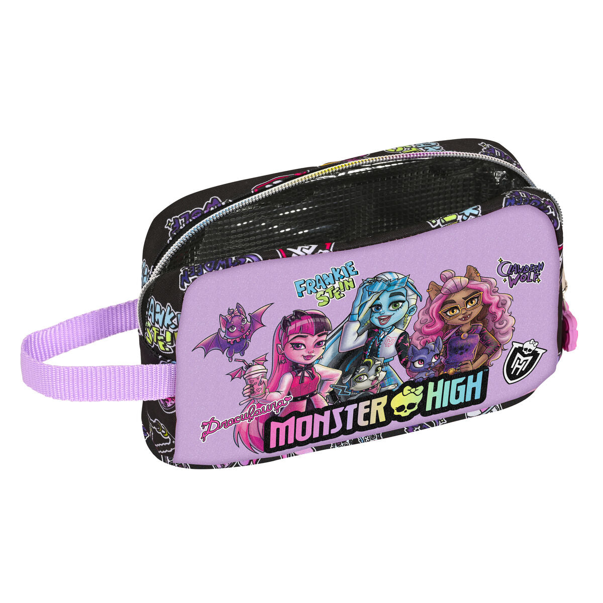 Portamerenda Monster High Creep Nero 21.5 x 12 x 6.5 cm