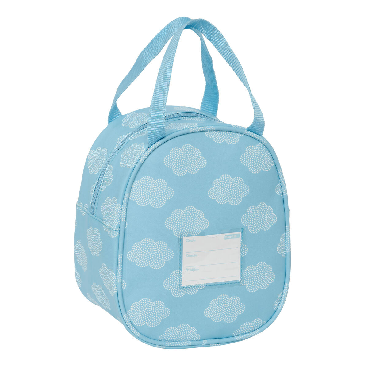 Portamerenda Termico Safta Nuvole Azzurro 19 x 22 x 14 cm