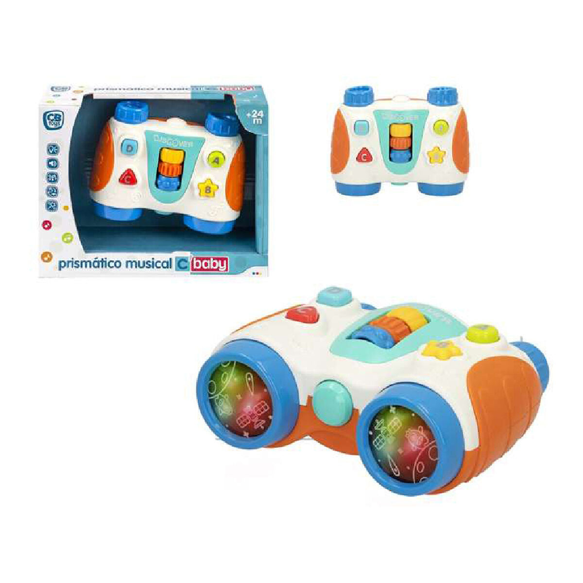 Giocattolo Musicale Colorbaby Binocolo