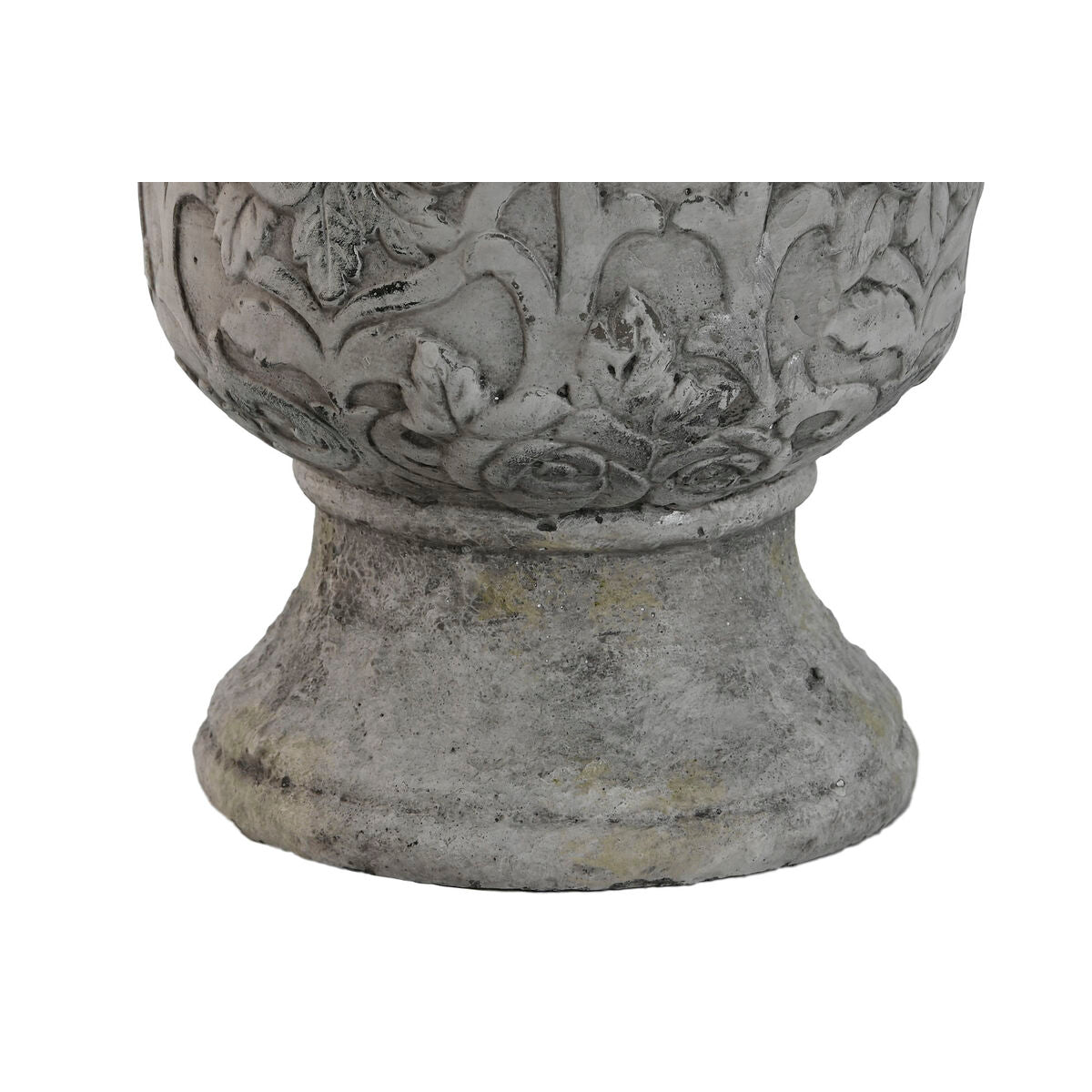 Vaso Home ESPRIT Bianco Grigio Cemento 22 x 22 x 29 cm