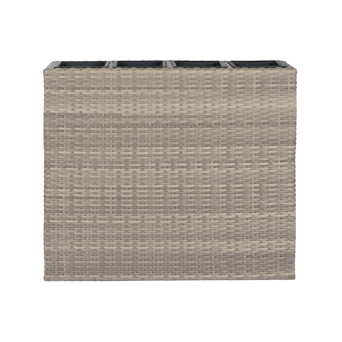 Vaso Home ESPRIT polipropilene Rattan 95 x 26 x 80 cm