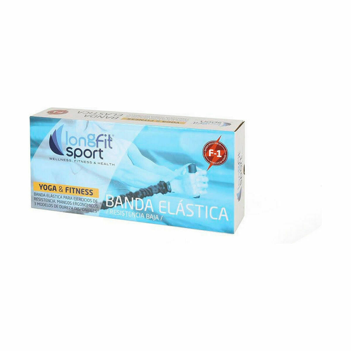 Fascia elastiche di resistenza LongFit Sport F1 (4 Unità)