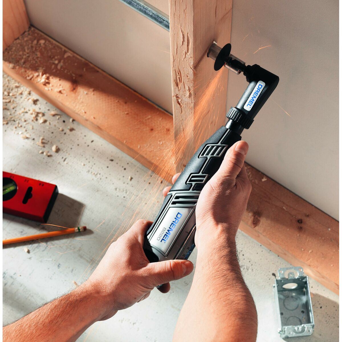 Accessorio per multiutensile Dremel 575 Testa ad angolo 45º