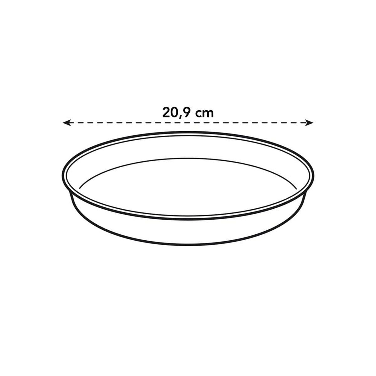 Piatto per Vaso Elho Loft Urban Rotondo Azzurro Plastica Ø 21 cm