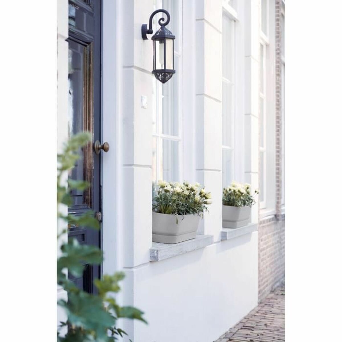 Vaso rettangolare da Balcone Elho Grigio 70 cm Plastica