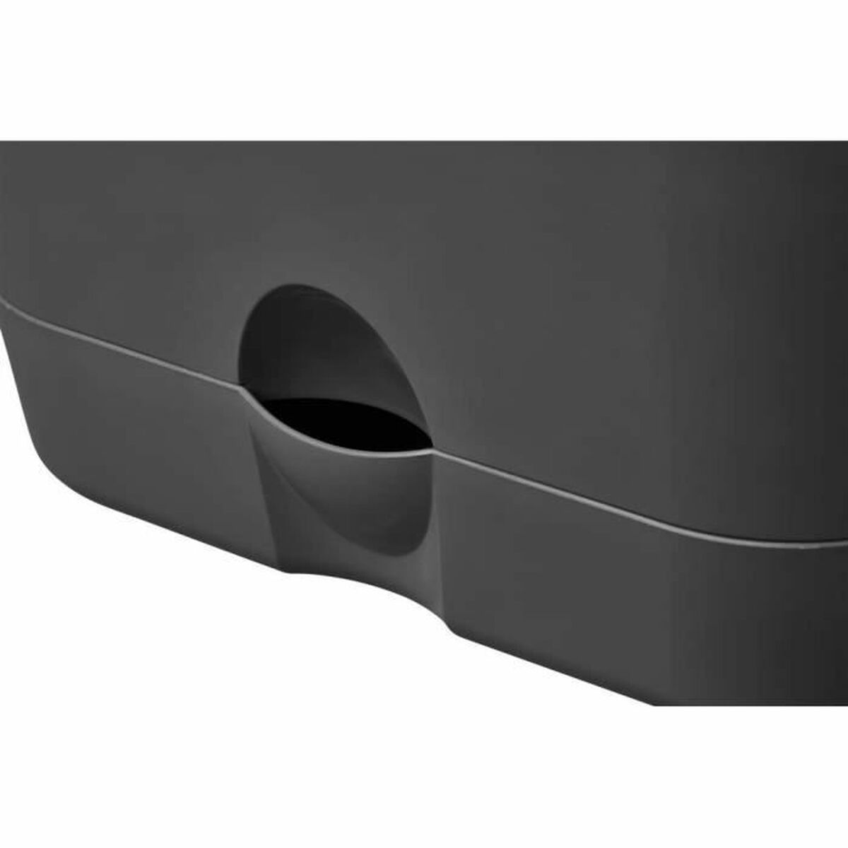 Vaso Elho Con coperchio Nero Plastica Ø 20 cm
