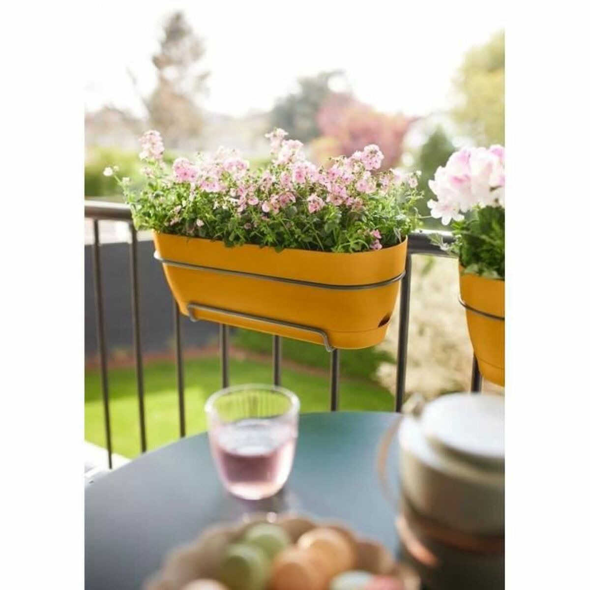 Vaso rettangolare da Balcone Elho 50 cm Plastica
