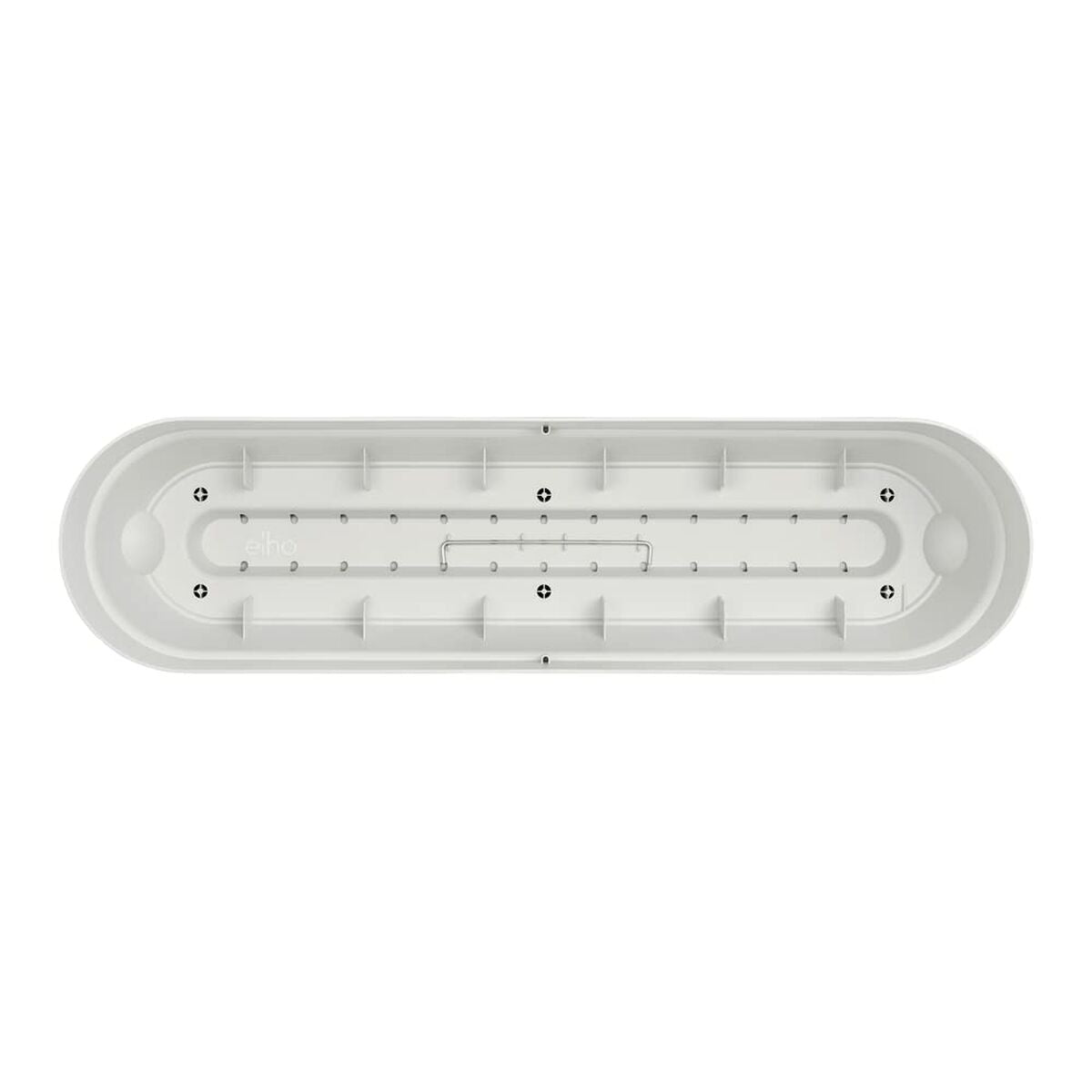 Vaso rettangolare da Balcone Elho Bianco 70 cm Plastica
