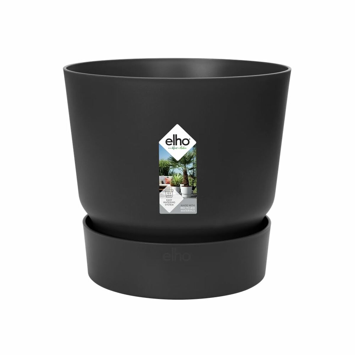 Vaso Elho Nero Ø 55 cm Plastica