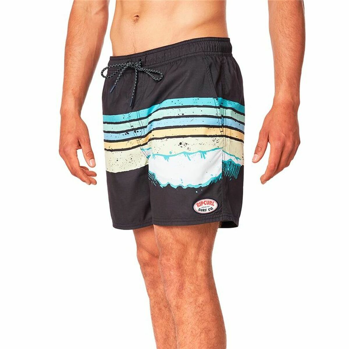 Costume da Bagno Uomo Rip Curl Framed Volley Nero