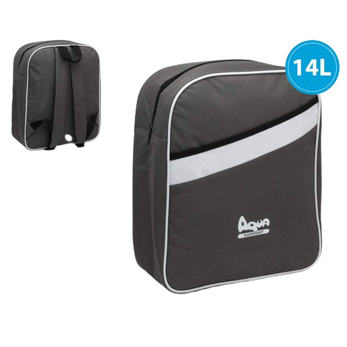 Zaino Refrigerante Grigio 31 x 13 x 36 cm