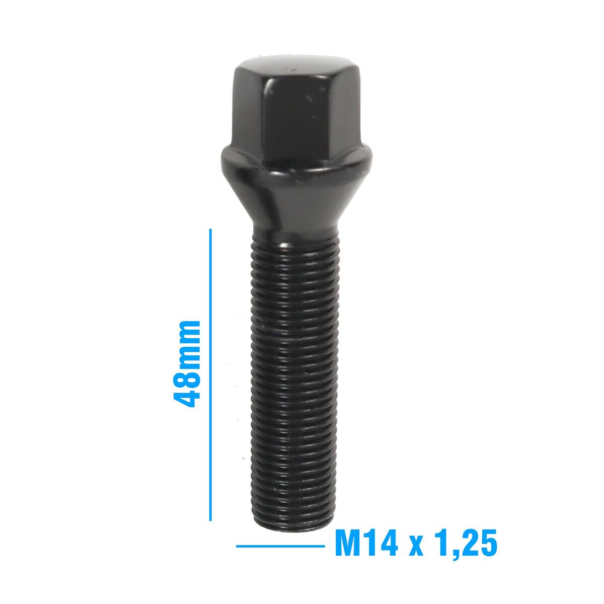 Bulloni delle ruote OMP OMPS09881401 M14 x 1,25 4 Unità