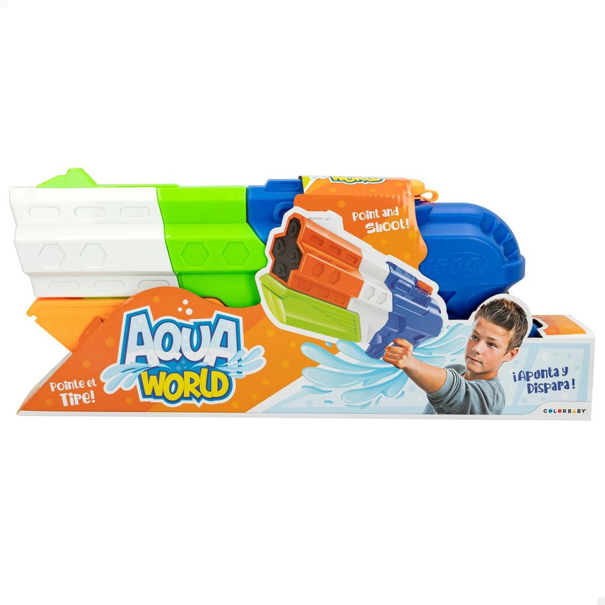 Pistola ad Acqua Colorbaby AquaWorld 45 x 19 x 7 cm (6 Unità)
