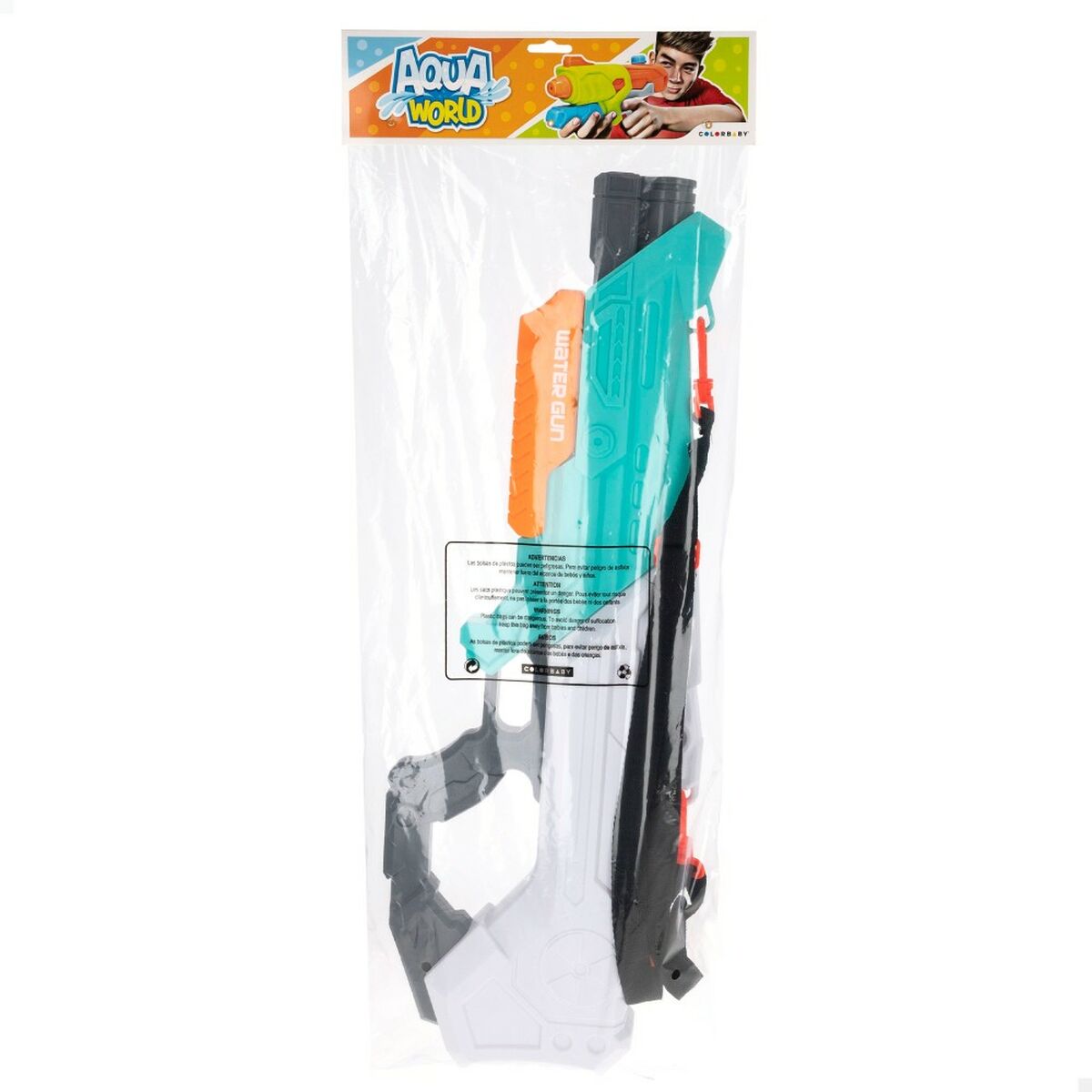 Pistola ad Acqua Colorbaby AquaWorld 1,8 L 65 x 22,5 x 6,5 cm (6 Unità)