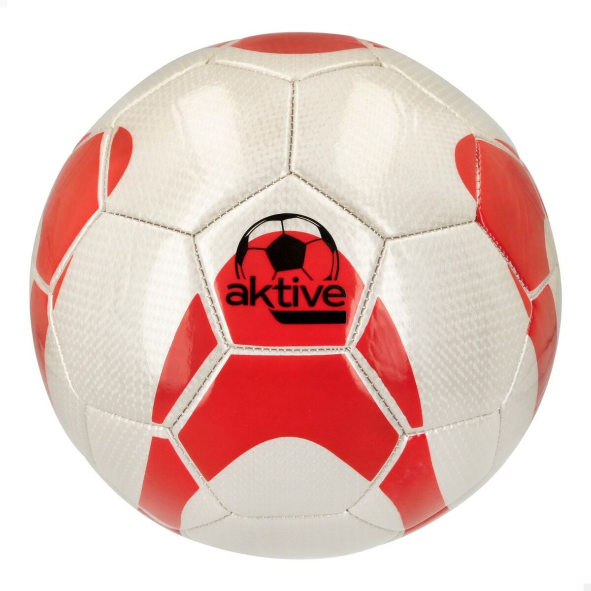 Pallone da Calcio Aktive 5 Ø 22 cm PVC Gomma (12 Unità)