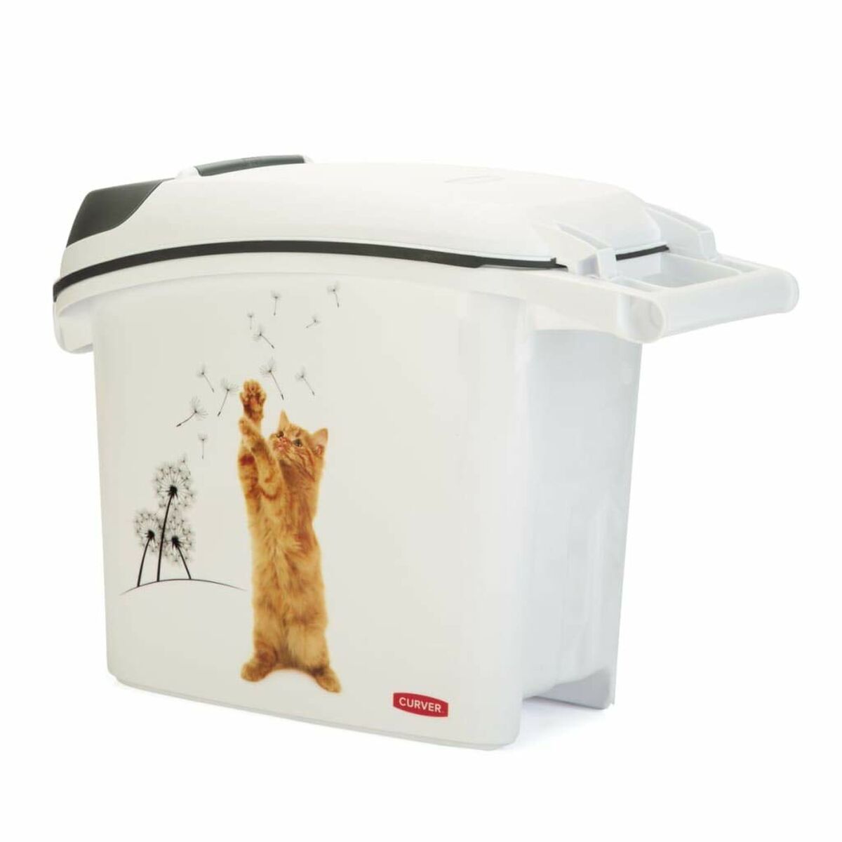Contenitore per alimenti per animali domestici Curver Love Pets Bianco 15 L 6 Kg