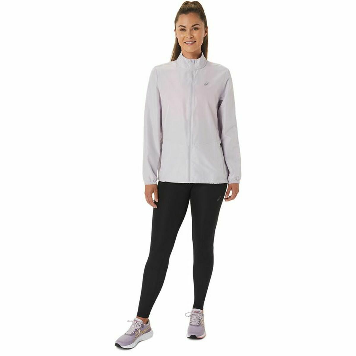Giacca Sportiva da Donna Asics Core Lilla
