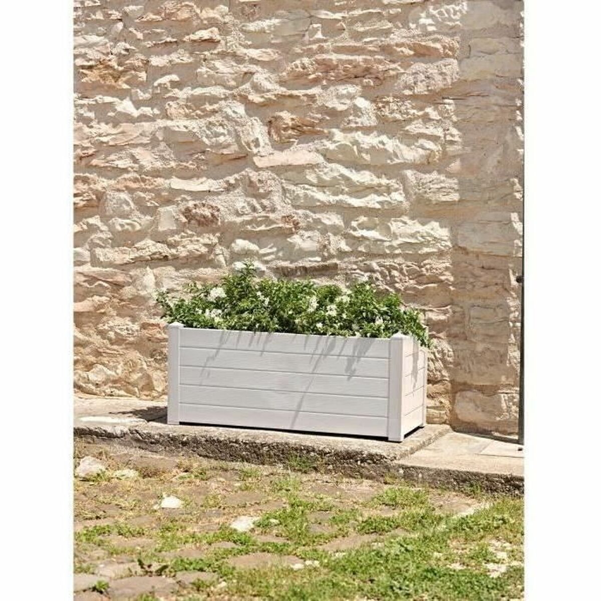 Vaso TeraPlast Bianco 40 x 100 cm