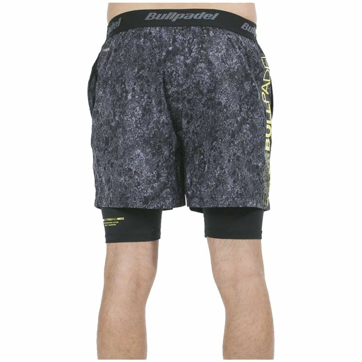 Pantalone per Adulti Bullpadel Moder 005 Nero Uomo