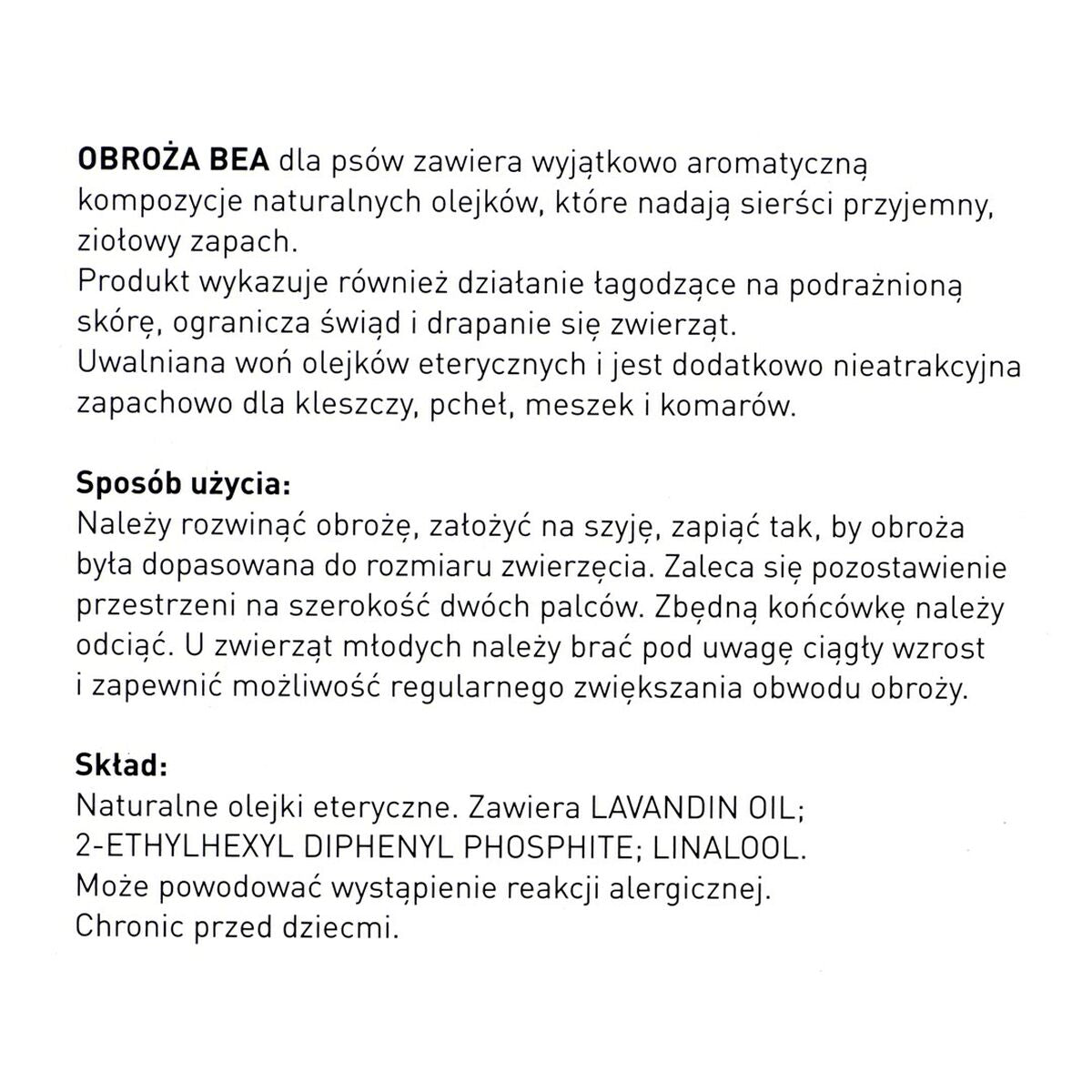 Collare antiparassitario Beaphar 11229 65 cm