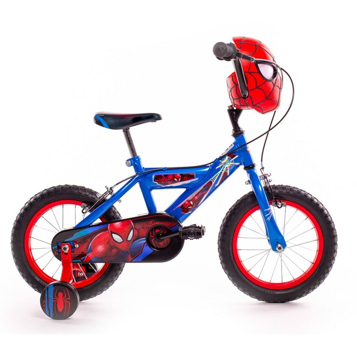 Bicicletta per Bambini  Marvel Spiderman Huffy 24421W Azzurro Rosso 14"