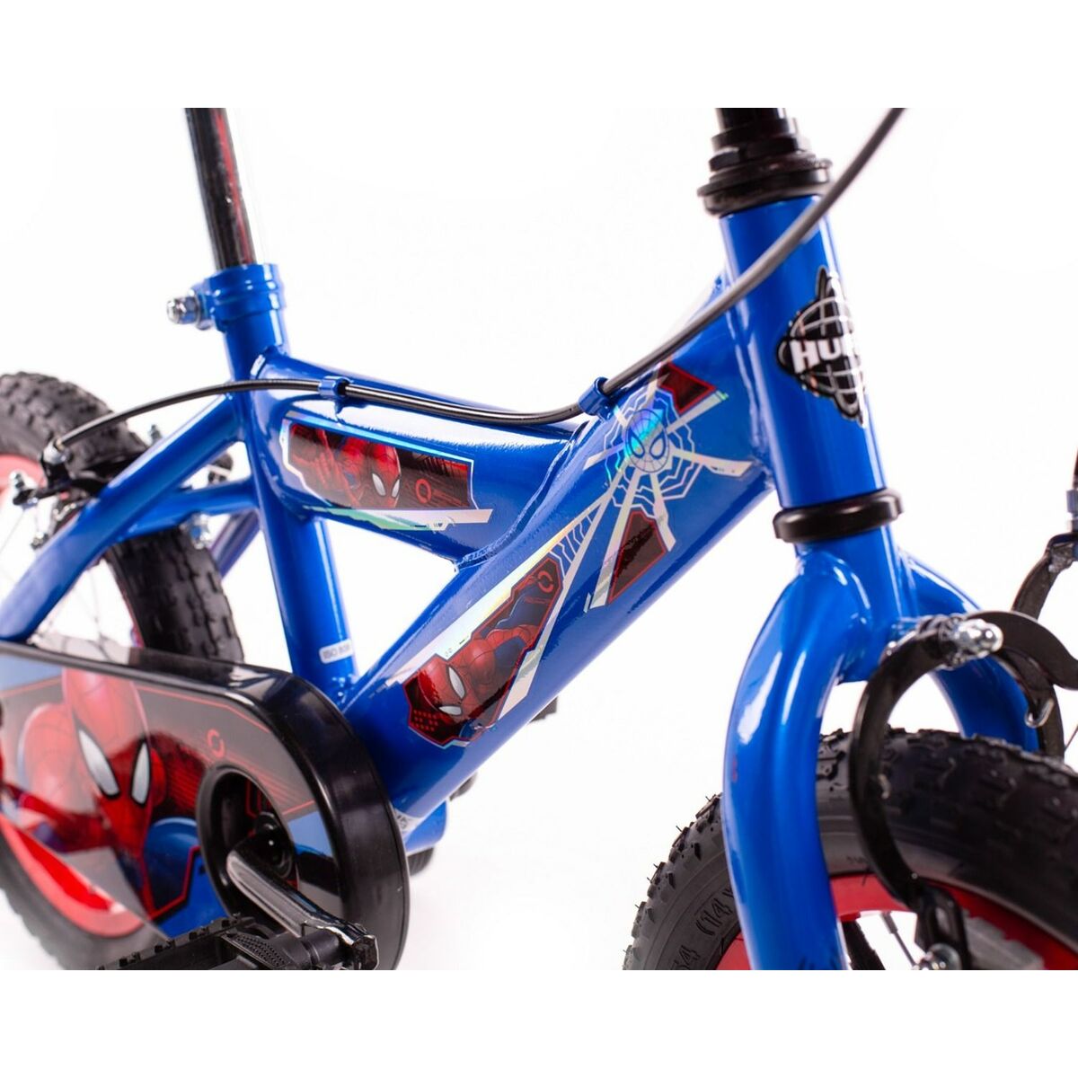 Bicicletta per Bambini  Marvel Spiderman Huffy 24421W Azzurro Rosso 14"