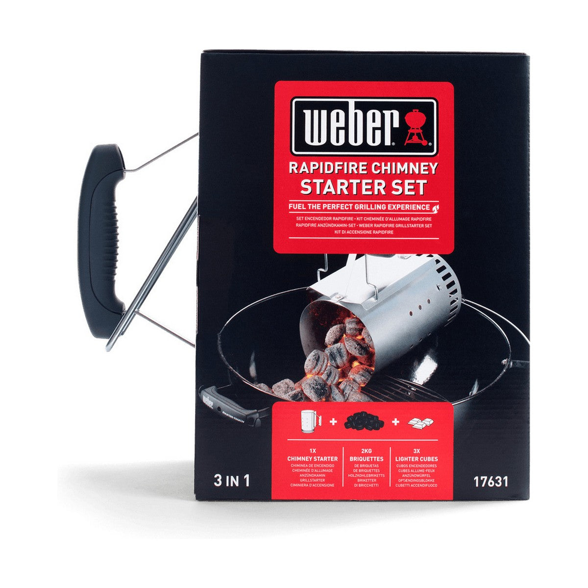 Ciminiera di Accensione per Barbecue Weber 20,57 x 32,26 x 31,75 cm