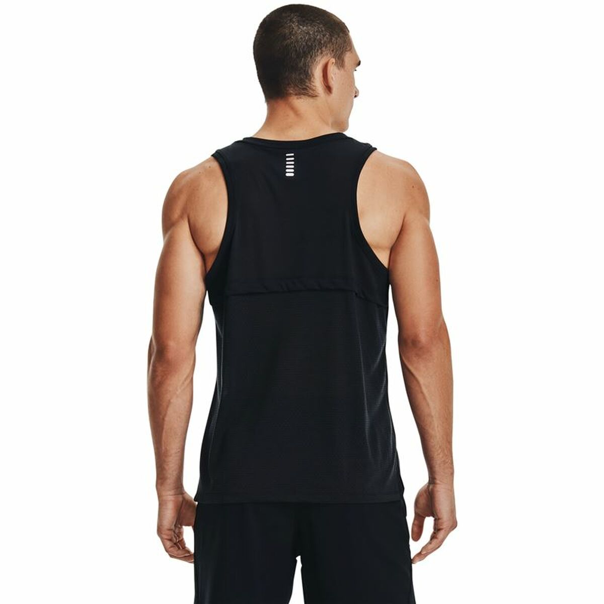 Maglia Smanicata da Uomo Under Armour Streaker Nero