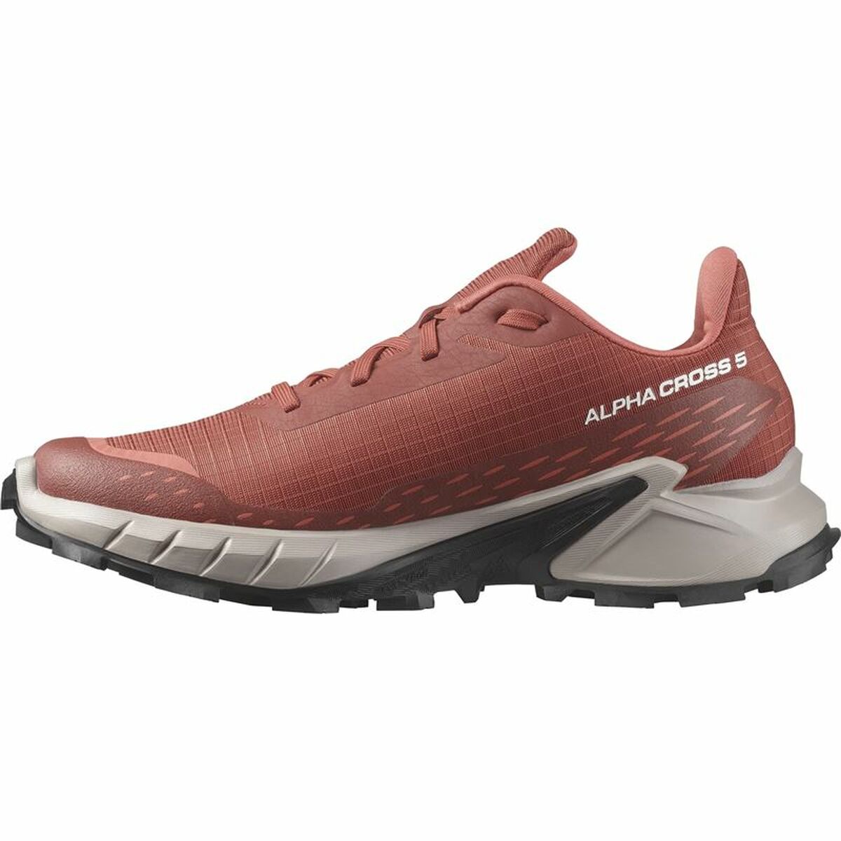 Scarpe Sportive da Donna Salomon Alphacross 5 Rosso